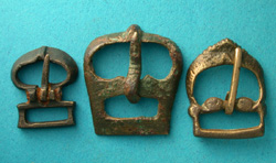 Buckles, Shoe and Belt, Medieval, ca. 16th-17th Cent, 3-pack!